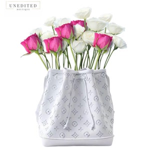 Prestige LV Bag Vase Level up your flower arrangements with our luxurious bag  vase. A vase for those with great taste. Material:…