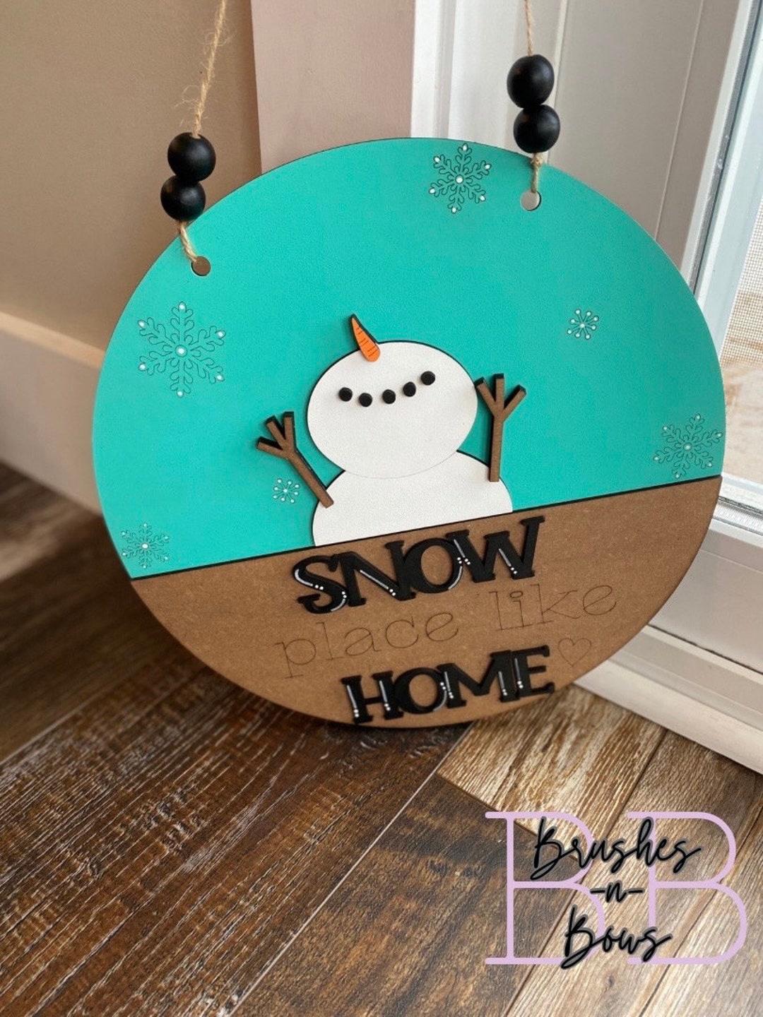 Snow Place Like Home | Door Hanger | Door Decor | Winter | Winter Decor ...