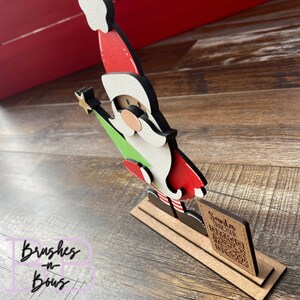 Santa Tracker | Shelf Sitter | Tiered Tray | Christmas Decor | - Etsy