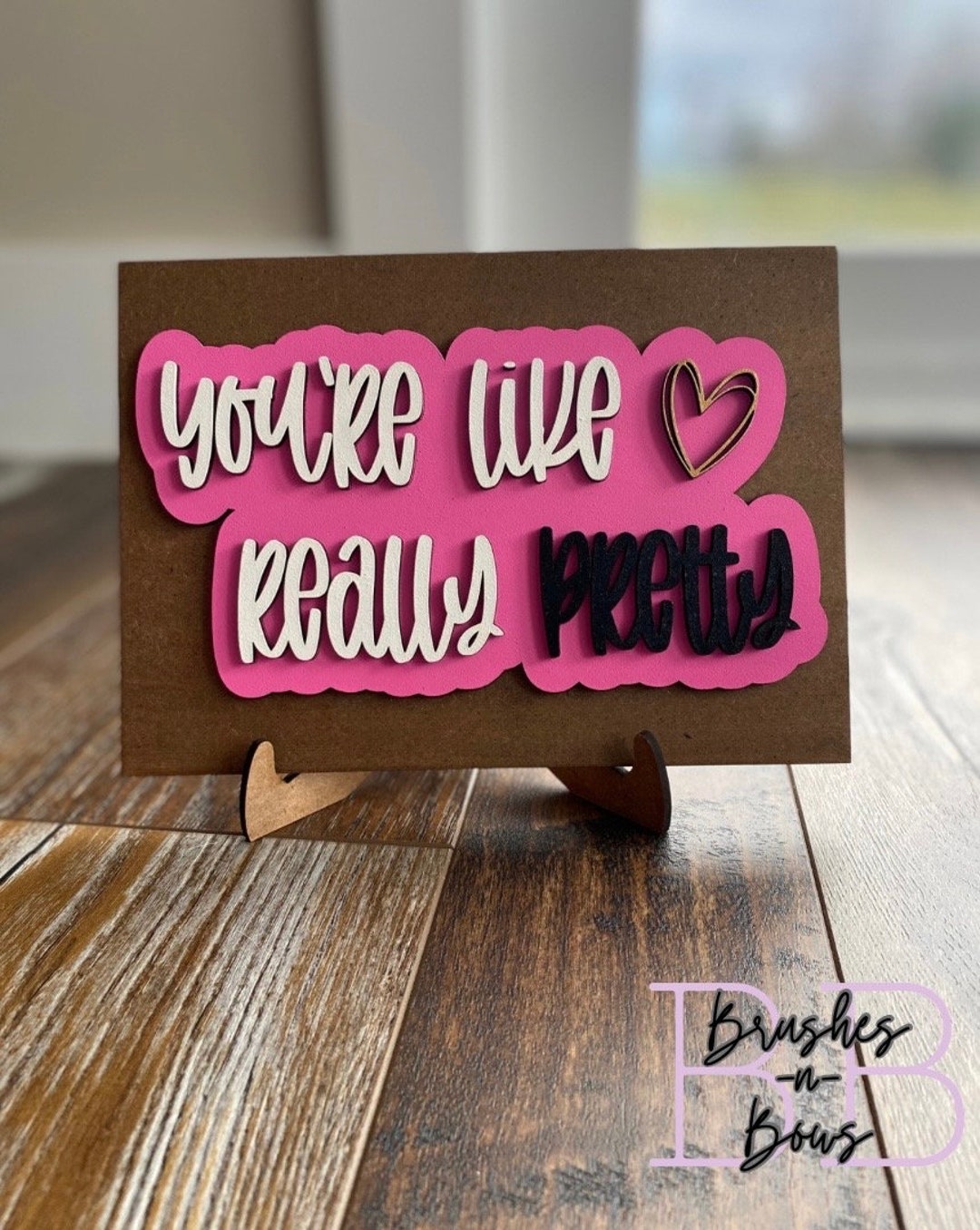 You're Like Really Pretty | Mean Girls Sign | Tween Room Decor | Teen ...