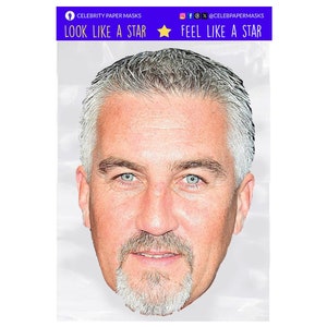 Paul Hollywood Celebrity Face Mask