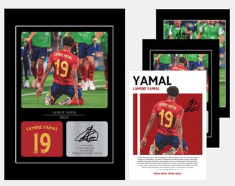 シャビ・エルナンデスのサイン入りスペインサッカー写真 - Etsy 日本