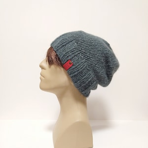 bonnet sans démangeaisons, bonnet de style pêcheur, bonnet en fil d&#39;alpaga, bonnet ample, chapeau chaud, chapeau confortable, bonnet doux, bonnet en laine et alpaga