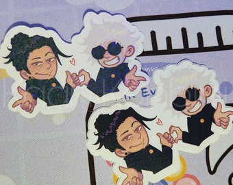 JJK | Gojo & Geto | Anime | Vinyl Sticker