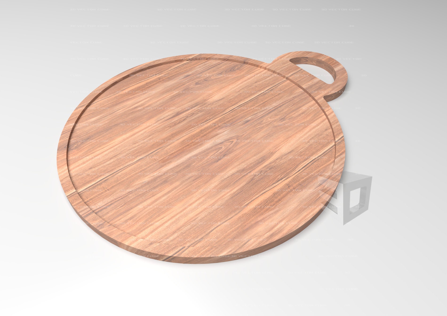 6-wooden Tray Design Bundle for CNC Milling/3d Printing ( Ai, Dxf, Pdf ...