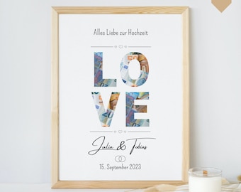 Money gift wedding money gift personalized LOVE poster money gift download wedding gift ideas wedding gift money wedding