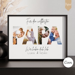 Dad gift dad photo gift father&#39;s day gift personalized birthday gift best dad birthday father&#39;s day gift photo digital