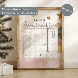 Tijd in plaats van spullen Kerstcadeaubon Kerstcadeau bioscoopbon voor Kerstbon bioscoopcadeau downloadbon