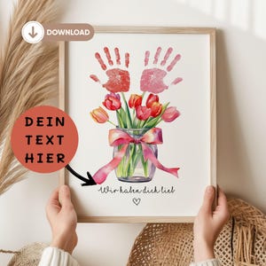 Cadeau d'adieu cadeau éducateur cadeau avec coeur éducateur adieu maternelle crèche bricolage enfants modèle empreinte de main bricolage merci merci