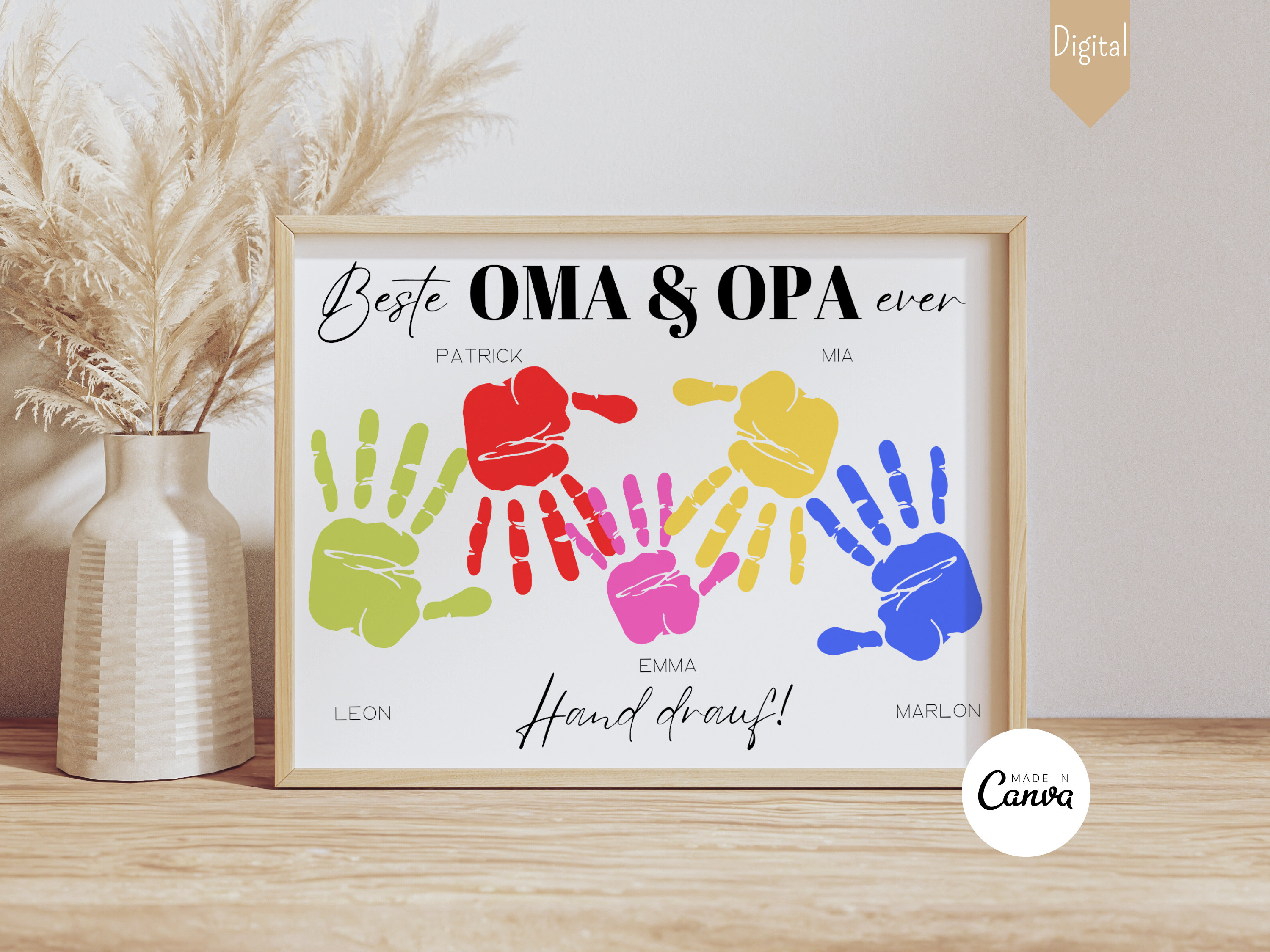 Personalisiertbare „I Love You Nan“ Brieftaschenkarte – Perfektes Geschenk Für Oma Von Enkeln