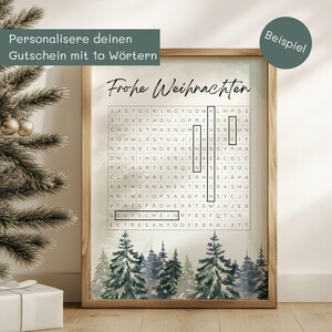 Kinogutschein Weihnachten Geschenkgutschein Weihnachtsgeschenk Kino Gutschein für Weihnachten Gutschein Kino Geschenk download Gutschein