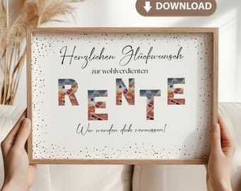 Gift pension cash gift template retirement colleagues certificate digital pension money packaging retirement farewell gift print out