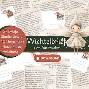 Gnome Secret Santa Letters Descargar Secret Santa Door Ideas Plantilla de 24 letras Imprimir Calendario de Adviento de Navidad Gnome Digital Secret Santa Accesorios