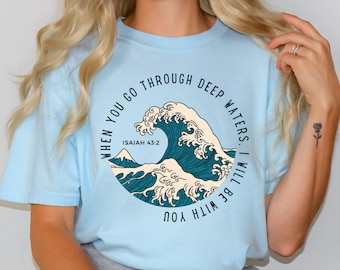 Comfort Colors Christian Shirt: Bible Verse Faith Tee