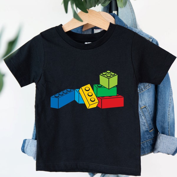 Building Bricks Shirt, Building Blocks Family Matching Shirts, Building Bricks Birthday Shirt, Construction Lover Kids Shirt, Bricks Master