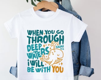 Kids Bible Verse T-shirt: Christian Toddler Tee, Religious Gift