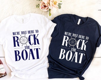 Rock the Boat Cruise Shirt: Matching Family Vacation Tee