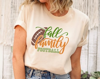 Maillot de football familial d'automne : t-shirt Game Day
