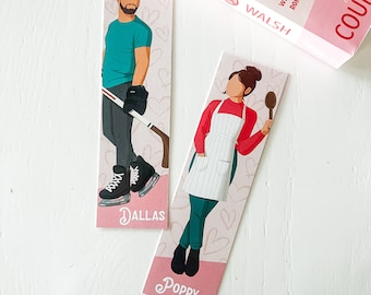 My Phony Valentine double-sided bookmark