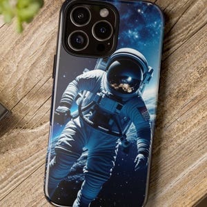 Astronaut Space Phone Case: iPhone, Galaxy, Pixel - Cosmic Design