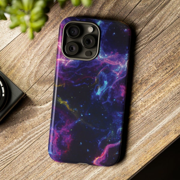 Milky Way Storm Pattern Phone Case Design for All Devices, Space Themed Phone Models, Cell Phone Tough Case Accessories, Space Phone Cover