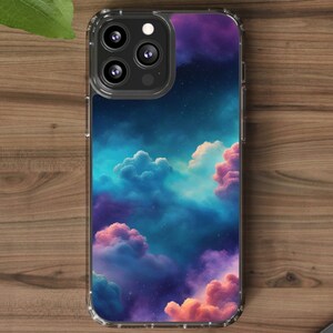 Mysterious Nebula Outer Space Phone Case for iPhone 15 Pro Max, 14, Pixel 8 Space Case, Galaxy Covers for S24, Celestial Birthday Gift Idea