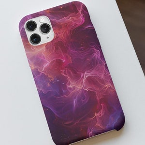 Himmlische Galaxie abstrakte Handyhülle | Kompatibel mit iPhone 15 14 13 12 11 Pro Max X XR XS 8, Galaxy S24 S23 S22, Pixel 21