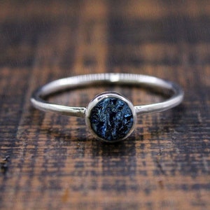 Anello in pietersite naturale, anello importante in argento sterling 925, gioielli in pietersite, anello minimalista, anello da donna in pietersite, anello per lei