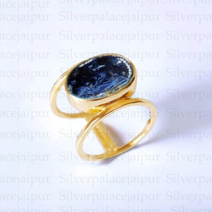 Anello con pietra preziosa naturale di Pietersite, anello importante in argento sterling 925, gioielli con Pietersite, anello da donna con Pietersite, anello per lei, regalo di Natale