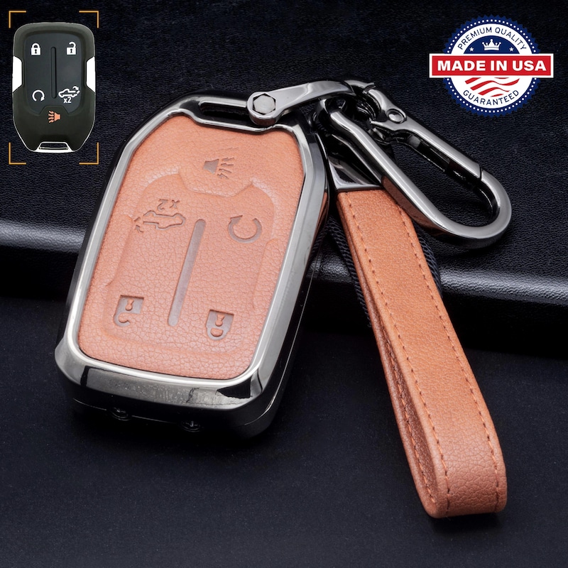 Denali Leather Key Chain - Etsy