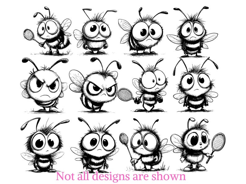Bee SVG Bundle, Png, Pdf, and Dxf Files, Instant Download, Laser ...