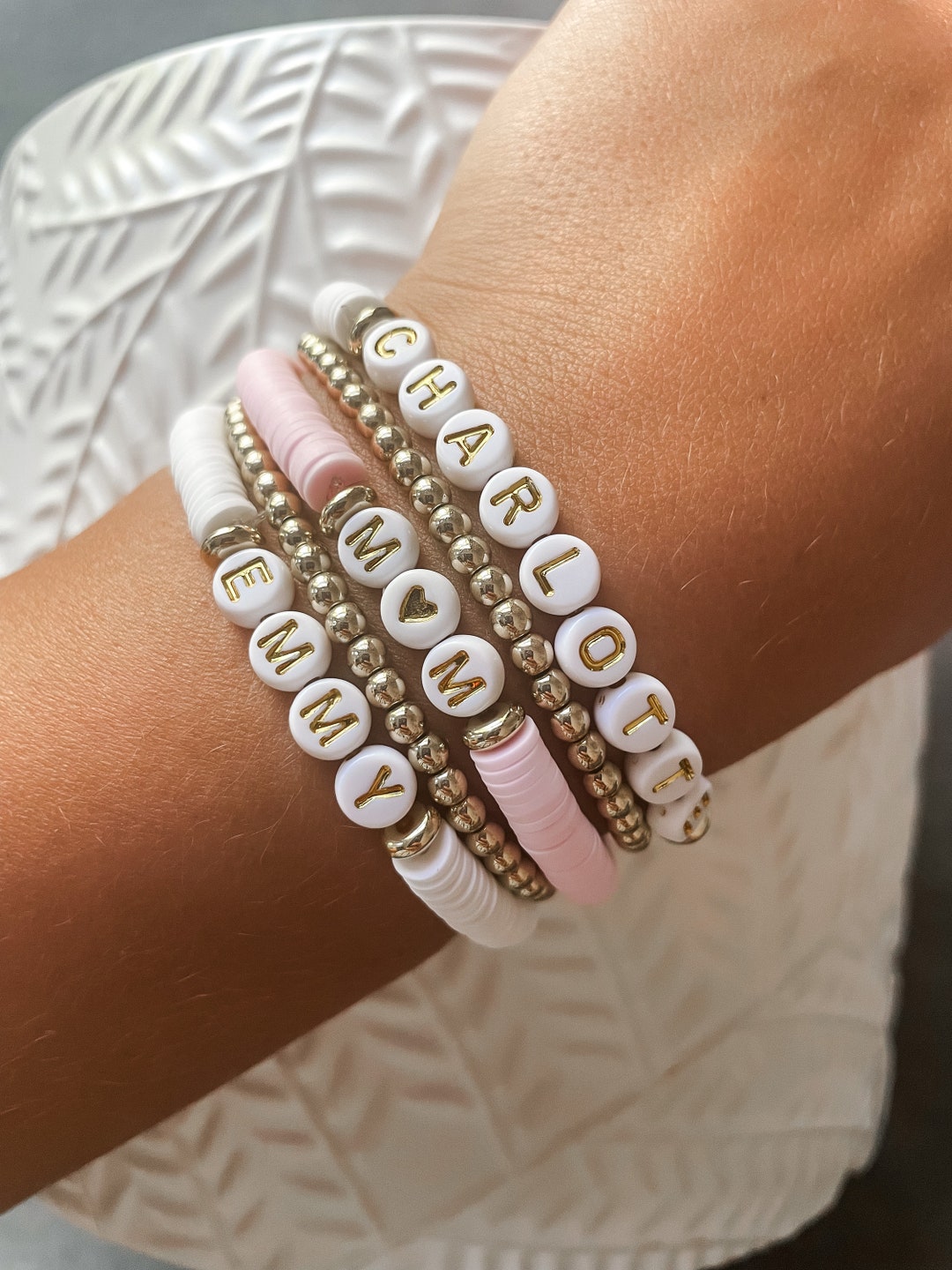 Personalized Mothers Day Bracelets - Etsy