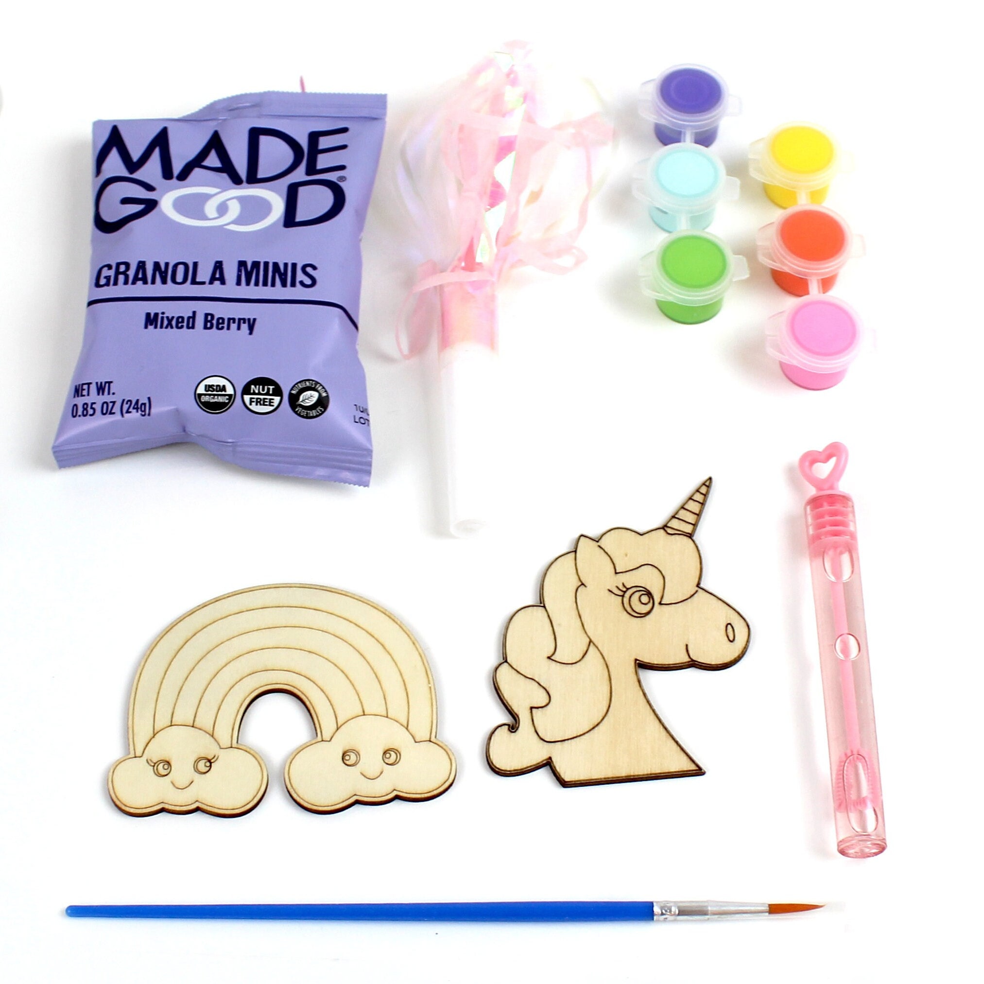 Unicorn Theme Kids Party Favor Kids Unicorn Party Handout Unicorn Magic  Birthday Goodie Bags Unicorn Handouts 