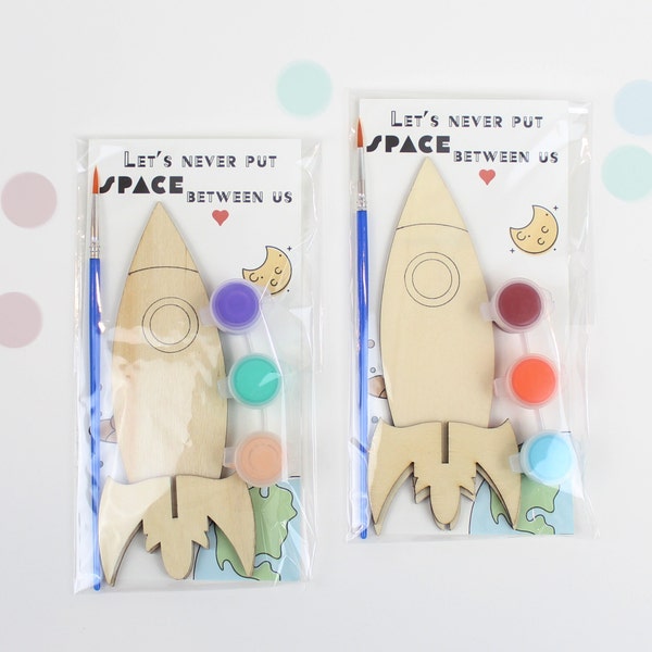 Do it yourself kits | Space Theme Birthday | Paint Party Favors | Astronaut Party | Kids Paint Kit | Paint Party Favors | Space Party Favors