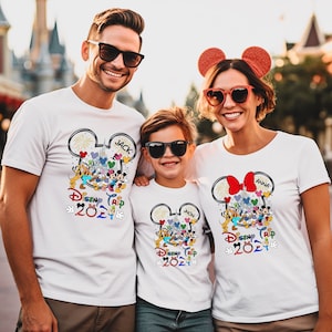 Custom Disney Trip Shirts, Disneyworld Shirts, Disney Vacation T-shirt, Disney Couple Shirt, Disney Family Matching Shirts,Disney Trip Shirt