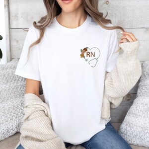 RN Stethoscope, RN Shirt, Future RN T-Shirt, Nurse Gift, Nurse Shirt, Basic Medical Care Provider Shirts, Nursing Graduation Gift, RNNurse