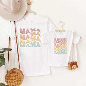 Mama Mini Matching Shirt, Mama Mini Set, Mini Toddler Shirt, Mom Gift, New Mom Gift, Mini Youth Shirt, Gifts for Birthday, Mothers Day Gift