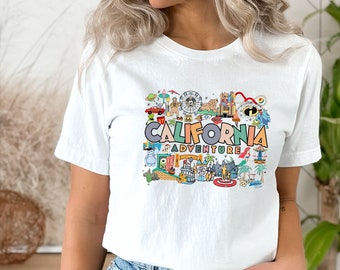 Disneyland California Adventure Shirt, Disneyland Shirts, Disneyland California, Family Disney Shirt, Unisex Disneyland shirt,Disney Couple