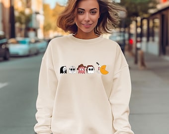 Sweat-shirt tueurs d'Halloween, chemise de film Halloween, chemise d'Halloween personnages, chemise d'Halloween pour homme, chemise d'Halloween, t-shirt drôle