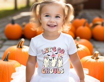 Lets Go Ghouls Shirt, Vintage Halloween Shirt, Retro Halloween Cowgirl Shirt, Cowgirl Halloween Shirt, Vintage Ghost Shirt,Spooky Season Tee