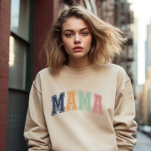 Mama and Little Man Matching Sweatshirts, Mama and Mama&#39;s Boy Set, Mommy and Mini Outfits, Matching Mommy and Son Sweater, Mothers Day Gift