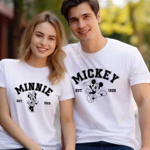 Retro Vintage Disney Shirt, Matching Disney Shirts, Mickey and Friend Shirt,Disney Family Shirt,Disneyland Tee, Disney Full Characters Shirt