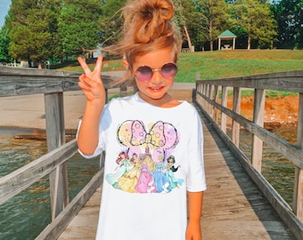 Disney Princess Shirt, Disney Watercolor Castle Tee, Disney Vacation, Disney Princess Sweatshirt, Disney Girls Trip, Princess Castle Tee