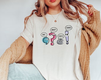Funny Grammar Teacher Shirt, Punctuation English Teacher Gift, Wait What Stop It I Agree Shirt, Synonym Rolls Shirt, Teacher Day Shirt