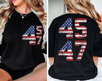 Maglietta Unisex Donald Trump Dance, Edizione Limitata POTUS 45-47, Ultra MAGA 2024 - Foto 4