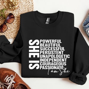 African American Sweatshirt, Black Woman Sweatshirt,Black Girl Sweatshirt Gift,Black History,Black Women Shirts for Brown Sugar,Trendy Shirt