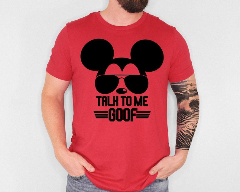 Talk To Me Goof Mickey Mouse Shirt, Husband Tee, Dad Shirt, Disneyworld Trip Shirt, Disney Trip Shirt, Fathers Day Shirt image 1