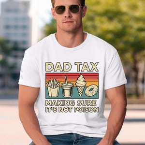 Vatertag Lustiges Papa Steuer T-Shirt, Vatertagsgeschenk für Papa Humorvolles Papa Steuer Definition Herren Geschenk T-Shirt, Geschenk für trendigen Papa Shirt