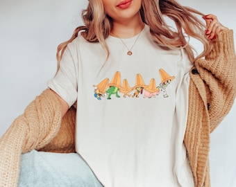 Toys Crossing-shirts, Toy Story-shirt, retro Disney Toy Story-T-shirt, T-shirt Toy Story-personage, Disney-T-shirts familie-uitje, cadeau voor kinderen