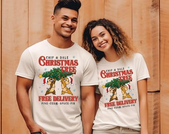 Chip and Dale Christmas Shirt, Disney Chip and Dale Christmas Sweatshirt, Disney Christmas Matching Shirt, Disney Merry Christmas Gift